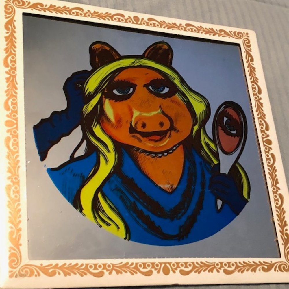 Miss Piggy Muppet Mirror